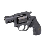 Model 605 Gentleman's Carry, Double/Single Action Revolver, Small Frame, 357 Magnum, 2" Barrel, Matte Finish, Black Frame, High Polish DLC Cylinder, Black Wood Grips, Fixed Sights, 5 Rounds 2-60523