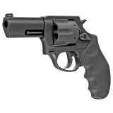 856, Revolver, 38 Special, 3" Barrel, Steel Frame, Black Finish, Hogue Grip, 6Rd 2-85631NS