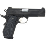 1911 Carry, Semi-automatic, 1911, Metal Frame Pistol, Commander, 45 ACP, 4.25" Barrel, Cerakote Finish, Carbon Black, Sunburst Texture G10 Grips, Novak White Dot Sights, 8 Rounds, 2 Magazines 10100102