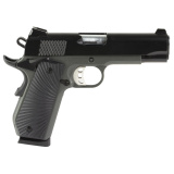 1911 Carry Stingray, Semi-automatic, 1911, Metal Frame Pistol, Commander, 45 ACP, 4.25" Barrel, Cerakote Finish, Black and Tungsten, Sunburst Texture G10 Grips, Novak White Dot Sights, 8 Rounds, 2 Magazines 10100103