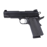 1911 Carry B9, Semi-automatic, 1911, Metal Frame Pistol, Carry, 9MM, 4.25" Barrel, Cerakote Finish, Black, Rubber Overmolded Grips, Novak White Dot Sights, 9 Rounds, 2 Magazines 10100121