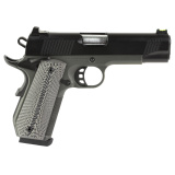 1911 C10 YUKON, Single Action Only, Semi-automatic, Metal Frame Pistol, Commander, 10MM, 4.25" Barrel, Carbon Steel Frame, Cerakote Finish, Black Slide, Gray Frame, Ed Brown Bobtail, G10 Grips, Ambidextrous Safety, Fiber Optic Front Sight, 8 Rounds, 2 Ma