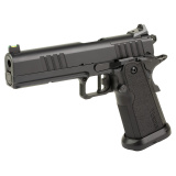 Carry 9 Double Stack, 1911, Semi-automatic Pistol,9MM,  4.25" Bull Barrel, QPQ Finish, Black, Polymer Frame Pistol With Steel Insert, Carry Size, DoveTail Sights, 17 Rounds, 2 Magazines 12500021