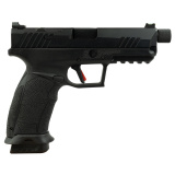 PX-9 Gen 3 Duty, Striker Fired, Semi-automatic, Polymer Frame Pistol, Compact, 9MM, 4.69" Barrel - Threaded, Tenifer Finish, Black, Trigger Safety, Fiber Optic Front Sight, Optic Ready, 20 Rounds, 2 Magazines, (1) 20-Round & (1) 18-Round, Interchangeable