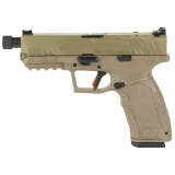 PX-9 Gen 3 Duty, Striker Fired, Semi-automatic, Polymer Frame Pistol, Compact, 9MM, 4.69" Barrel - Threaded, Cerakote Finish, Flat Dark Earth, Trigger Safety, Fiber Optic Front Sight, Optic Ready, 20Rounds, 2 Magazines, (1) 20-Round & (1) 18-Round, Inter