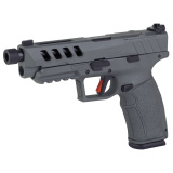 PX-9 Gen 3 Tactical Night Stalker, Striker Fired,Semi-automatic, Polymer Frame Pistol, Compact, 9MM, 5.1" Threaded Barrel, 1/2X28, Night Stalker Finish, Trigger Safety, Fiber Optic Front Sight, Optic Ready, 20 Rounds, 2 Magazines, (1) 20-Round & (1) 18-R