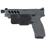 PX-9 Gen 3 Tactical Night Stalker, Striker Fired,Semi-automatic, Polymer Frame Pistol, Compact, 9MM, 5.1" Threaded Barrel, 1/2X28, Night Stalker Finish, Trigger Safety, Fiber Optic Front Sight, Optic Ready, 20 Rounds, 2 Magazines, (1) 20-Round & (1) 18-R