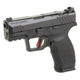 PX-9 Carry, Striker Fired, Semi-automatic, Compact, Polymer Frame Pistol, 9MM, 3.5" Barrel, QPQ Finish, Black, Optic Ready, 15 Rounds, 2 Magazines 15000302