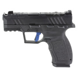 PX-9 2.0 Carry Compact, Striker Fired, Semi-automatic, Compact, Polymer Frame Pistol, 9MM, 3.5" Barrel with Compensator, Picatinny Rail, Tenifer Finish, Black, White Dot Front Sight, Adjustable Rear Sight, Ambidextrous Thumb Safety, 2 Magazines, 15 Round