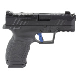 PX-9 2.0 Carry Compact, Striker Fired, Semi-automatic, Compact, Polymer Frame Pistol, 9MM, 3.5" Barrel with Compensator, Picatinny Rail, Tenifer Finish, Black, White Dot Front Sight, Adjustable Rear Sight, Ambidextrous Thumb Safety, 2 Magazines, 15 Round