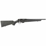 T1X Roughtech, Bolt Action, 17 HMR, 16" Cold Hammer Forged Barrel, 1/2x28 Threads, Matte Finish, Black with Emerald Web, Synthetic Stock, 10 Rounds, 1 Magazine JRT1XRT309SB