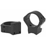 Light Weight Ring/Base Combo, 30mm Med, Black Finish, Alloy, Fits Browning X-Bolt 740735