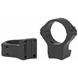 Light Weight Ring/Base Combo, 30mm High, Black Finish, Alloy, Fits Browning X-Bolt 750735