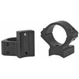 Light Weight Ring/Base Combo, 1" Low, Black Finish, Alloy, Fits Howa 1500, Weatherby Vanguard 930734