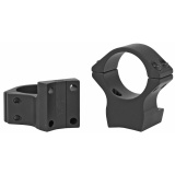Light Weight Ring/Base Combo, 1" Med, Black Finish, Alloy, Fits Browning X-Bolt 940735