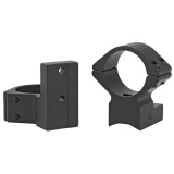 Light Weight Ring/Base Combo, 1" High, Black Finish, Alloy, Fits Remington 700-721-722-725-40X, Bergara B14, Nosler M48, Mossberg Patriot, MVP, 4X4, Sauer 100, 101, Mauser M18 950700