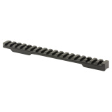 Picatinny Base, Fits Savage Axis, 8-40 Screws, Anodized Finish, Black P00258725