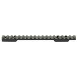 Picatinny Base, Fits Savage Axis, 8-40 Screws, Anodized Finish, Black P00258725