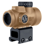 MRO SD, Red Dot, 25mm Objective, 2 MOA Dot, Anodized Finish, Coyote Brown, Lower 1/3 Co-Witness Mount MRO-C-2200328