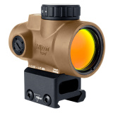 MRO SD, Green Dot, 25mm Objective, 2 MOA Dot, Anodized Finish, Coyote Brown, Full Co-Witness Mount MRO-C-2200348