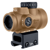 MRO SD, Green Dot, 25mm Objective, 2 MOA Dot, Anodized Finish, Coyote Brown, Full Co-Witness Mount MRO-C-2200348