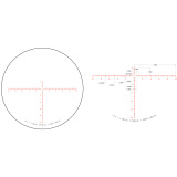 Credo® 2.5-15x42 Second Focal Plane (SFP) Riflescope w/ Red MRAD Center Dot
