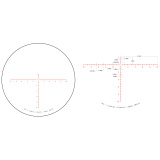 Credo® 2.5-15x56 Second Focal Plane (SFP) Riflescope w/ Red MRAD Center Dot