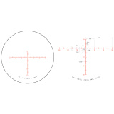 Credo® HX 2.5-15x42 Second Focal Plane (SFP) Riflescope w/ Red MOA Center Dot