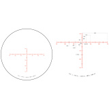 Credo® HX 2.5-15x56 Second Focal Plane (SFP) Riflescope w/ Red MOA Center Dot