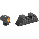 HD Night Sight Set MOS Orange Front Outline Glock 17, 17L, 19, 22, 23, 24, 25,  26, 27, 28, 31, 32, 33, 34, 35, 37, 38 39