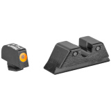 HD XR Night Sight Set MOS Orange Front Outline for Glock 17, 17L, 19, 22, 23, 24, 25,  26, 27, 28, 31, 32, 33, 34, 35, 37, 38 39