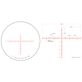 Tenmile® 5-50x56 Extreme Long-Range Riflescope w/ Red/Green MOA Long Range