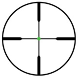 AccuPoint® 2.5-10x56 Riflescope Standard Duplex Crosshair w/ Green Dot