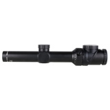 AccuPoint, Second Focal Plane Rifle Scope, 1-8X Magnification, 24mm Objective, 30mm Main Tube, Green Hunter Holds, Satin Finish, Black, Tritium and Fiber Optic Illuminated Reticle TR35-C-200183