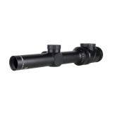 AccuPoint, Second Focal Plane Rifle Scope, 1-8X Magnification, 24mm Objective, 30mm Main Tube, Green Hunter Holds, Satin Finish, Black, Tritium and Fiber Optic Illuminated Reticle TR35-C-200183
