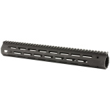 BattleRail, Rail, Fits AR, 5.56, 15", M-Lok, Aluminum, Black Finish SRAI-ML1-15BT-00