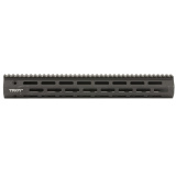 BattleRail, Rail, Fits AR, 5.56, 15", M-Lok, Aluminum, Black Finish SRAI-ML1-15BT-00