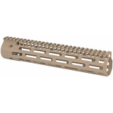 BattleRail, 10.5" Low-Profile SOCC Rail, Fits AR, 223REM/556NATO, M-LOK, Aluminum, Flat Dark Earth SRAI-SR1-10FT-00