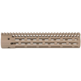 BattleRail, 10.5" Low-Profile SOCC Rail, Fits AR, 223REM/556NATO, M-LOK, Aluminum, Flat Dark Earth SRAI-SR1-10FT-00