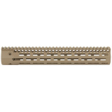 BattleRail, 12.5" Low-Profile SOCC Rail, Fits AR, 223REM/556NATO, M-LOK, Aluminum, Flat Dark Earth SRAI-SR1-12FT-00