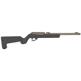 X-Ring VR Backpacker Takedown, Semi-automatic, 22 LR, 16.5" Threaded Barrel, Quicksand Finish, Black Magpul Backpacker Stock, 10Rd, Ambidextrous ATD-QS-B-B-BLK