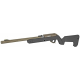 X-Ring VR Backpacker Takedown, Semi-automatic, 22 LR, 16.5" Threaded Barrel, Quicksand Finish, Black Magpul Backpacker Stock, 10Rd, Ambidextrous ATD-QS-B-B-BLK