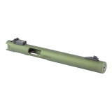 Pac-Lite, 6" Threaded Barrel, Fits Ruger Mark I,II, III and 22/45 Series Pistols, Olive Drab Green PL6TEMODNF