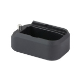 Base Pad, Magazine Extension, Fits GLOCK 17/22 Magazines, +3 Rounds of 40 S&W/+4 Rounds of 9MM, Anodized Finish, Flat Black GBP940-000
