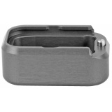 Base Pad, Fits Glock 17/22, +3/+4, Small, Titanium Gray Finish GBP940-005