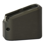 Firepower Base Pad, Magazine Extension, Fits GLOCK 17/22 Magazines, +5 Rounds of 40 S&W/+6 Rounds of 9MM, Anodized Finish, Titanium Gray GBP940-05