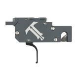 Special, Straight Trigger, Two-Stage, Fits Centerfire Ruger Precision Rifle Gen 1-3, Anodized Finish, Charcoal Housing, Black Trigger RPR-TCB-13-NSF