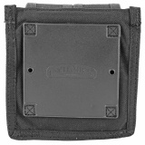 Universal Double Pistol Magazine Case Black