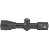 TS Series Rifle Scope, 3-12X44mm, 30mm Main Tube, Front Focal Plane, 1/10 Mil Adjustments, Black Finish, MIL Hunting Reticle (MHR) TS-12X MHR