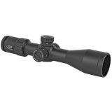 TS Series Rifle Scope, 3-12X44mm, 30mm Main Tube, Second Focal Plane, 1/10 Mil Adjustments, Black, Triplex Reticle TS-12X SFP